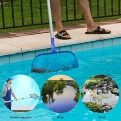 AIDUCHO Épuisettes De Surface Pour Piscine, Filet De Piscine, Épuisette Piscine Avec Télescopique Réglable Pour Nettoyer La Piscine Fontaine Bassins -Hayward Aquaspa Boutique 83138748 4