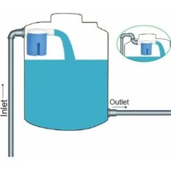 Robinet à Flotteur Automatique Pour Niveau D'eau - Entrée Latérale Intégrée Et Intégrée - Régulateur De Valve Flottante Pour Lavage De Voiture - Pour Piscine, Réservoir D'eau JYN15 -Hayward Aquaspa Boutique 83753217 5