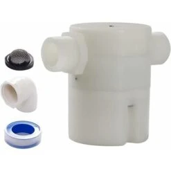 Valve De Flotteur 3/4, La Boîte De Contrôle Du Niveau D'eau Est Une Version Améliorée De La Valve De Flotteur Traditionnelle, Utilisée Dans Les Piscines, Réservoirs De Bétail, Aquaculture, Aquariums