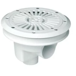 Bonde De Fond Ø 200 Mm Avec Grille Plate Béton -27838 - Astralpool