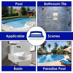 Brosses éponge De Piscine Brosse éponge Brosse De Ligne D'eau Nettoyage De Piscine Et Accessoires Nettoyeur De Ligne De Piscine Adapté à La Piscine, La Cuisine, La Salle De Bain, Etc. 3 Pièces -Hayward Aquaspa Boutique 85773678 4