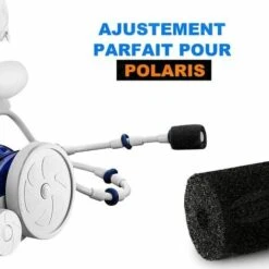 OAAO 12 Packs Brosse En Mousse De Queue Robot Pour Polaris 180, 280, 360, 380, 480, 3900 Sport，Queue De Rechange Pour Nettoyeur De Piscine Polaris Vac-Sweep Pour Tuyau De Balayage Haute Densité -Hayward Aquaspa Boutique 87199367 4