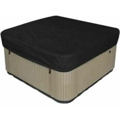 OAAO Housse De Protection Pour Bain à Remous De Jardin 21821830cm Noir, 2100D Tissu Oxford, Imperméable Anti-poussière Anti-UV, Pour Extérieur Spa Baignoire, Hotte De Bain Spa Extérieure -Hayward Aquaspa Boutique 87199814 3