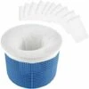 Chaussettes De Skimmer Pour Piscine, Filtre De Skimmer De Piscine En Tissu De Nylon Élastique Durable Pour Panier De Piscine, Filet De Pool Skimmer Socks Pour Le Nettoyage De Piscine，Starlight，10 Pièc