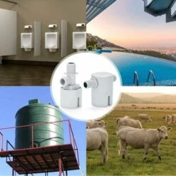 Vanne à Flotteur 3/4, Le Boîtier De Contrôle Du Niveau D'eau Est Une Version Améliorée De La Vanne à Flotteur Traditionnelle, Utilisée Dans Les Piscines, Les Aquariums, L'aquaculture, Les Aquariums. -Hayward Aquaspa Boutique 89325006 5