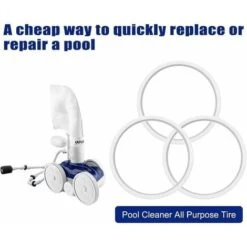 Polaris 280 Pneus De Rechange De Piscine, 3 Pièces Adaptables Gomme Tendre Pour Robot Polaris 180, 280, 360,380, C10, C-10 11 Polaris 280 Pneus De Rechange De Piscine, 3 Pièces Adaptables Gomme Tendre Pour Robot Polaris 180, 280, 360,380, C10, C-10 -Hayward Aquaspa Boutique 90519232 5