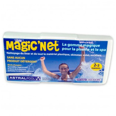 Gomme / éponge De Nettoyage Liner (boite De 3pcs) Magic' Net - 44616 - AstralPool 3 Gomme / éponge De Nettoyage Liner (boite De 3pcs) Magic' Net - 44616 - AstralPool
