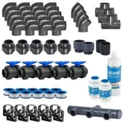 Kit De Plomberie Piscine Diamètre 50 Mm