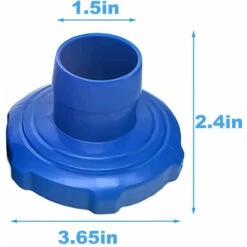 Adaptateur De Tuyau Pour Skimmer De Surface，Petit Adaptateur De Tuyau Pour écumoire De Surface - Adaptateur De Tuyau De Rechange Pour Kit D'écumoire De Piscine Hors Sol，pour Intex 4INNWULA3ED -Hayward Aquaspa Boutique 91544960 3