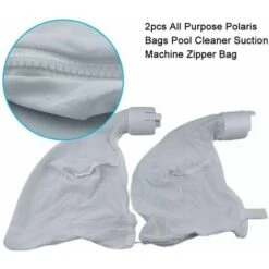 Lot De 2 Sacs Filtrants Zippés De Rechange Pour Nettoyeur De Piscine Polaris 360 380 -Hayward Aquaspa Boutique 91620327 4