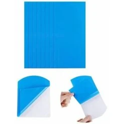 10 Pièces Patchs De Réparation Auto-Adhésifs PVC,atch De Doublure De Piscine,Rustines Autocollantes Pour Réparation,10x25cm -Hayward Aquaspa Boutique 92144440 3