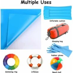 Patch De Réparation Piscine, 40 Pièces Rustine Piscine, Piscine Patch Kit De Réparation Auto-Adhésif Étanche, Patchs De Réparation Correctifs Auto-adhésives Rustine Pour Gonflables Piscine -Hayward Aquaspa Boutique 92463863 5