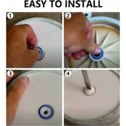 C60 Roue De Rechange Pour Roulements De Piscine Pour Nettoyeur De Piscine Polaris 280/180, Paquet De 8 Nettoyant Pour Piscine Sous Pression à Roulements C60 C60 -Hayward Aquaspa Boutique 92645180 3