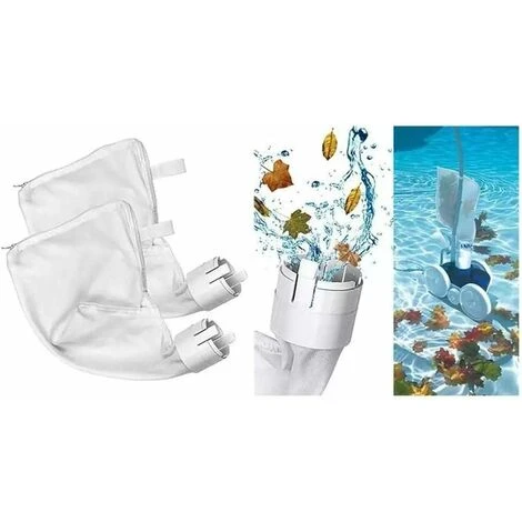 2Pcs Sacs De Nettoyage Pour Piscine Sacs à Limon Adaptables Remplacement De La Poche En Nylon Pour Polaris, Sac De Rechange Pour Sac De Fermeture à Glissière Pièces (pour 360&380) 4 2Pcs Sacs De Nettoyage Pour Piscine Sacs à Limon Adaptables Remplacement De La Poche En Nylon Pour Polaris, Sac De Rechange Pour Sac De Fermeture à Glissière Pièces (pour 360&380) – Image 2