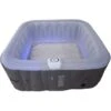 Spa Gonflable 4 Places Carré - Sunspa - Bandeau LED Inclus - Dimensions : 155 X 155 Cm 1 Spa Gonflable 4 Places Carré - Sunspa - Bandeau LED Inclus - Dimensions : 155 X 155 Cm -Hayward Aquaspa Boutique 94042871 1