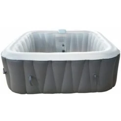 Spa Gonflable 4 Places Carré - Sunspa - Bandeau LED Inclus - Dimensions : 155 X 155 Cm -Hayward Aquaspa Boutique 94042871 4