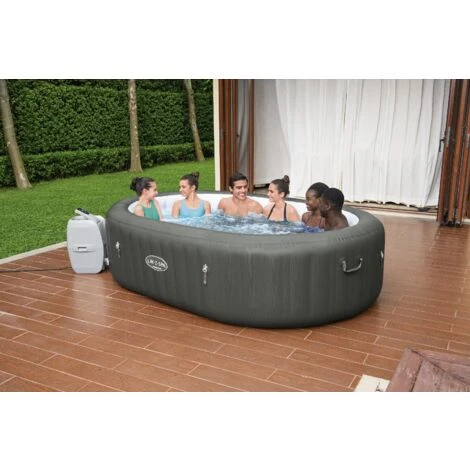 BESTWAY Spa Gonflable Ovale Lay-Z-Spa Mauritius Airjet™ 5 - 7 Personnes 7 BESTWAY Spa Gonflable Ovale Lay-Z-Spa Mauritius Airjet™ 5 - 7 Personnes – Image 5