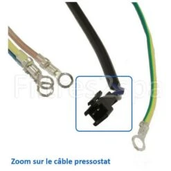 Réchauffeur Lx H30-R1 Avec Câble Pressostat -Hayward Aquaspa Boutique 94400047 3