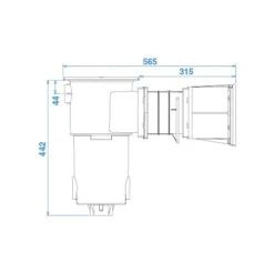 Skimmer Miroir Pour Piscine Liner Béton BWT SL119-M-MR Blanc - 40067000 11 Skimmer Miroir Pour Piscine Liner Béton BWT SL119-M-MR Blanc - 40067000 -Hayward Aquaspa Boutique 95501647 5