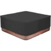 LYCXAMES Housse De Protection Pour Spa, Bain à Remous,Piscine,Baignoire,Couverture De Spa En Tissu Oxford Pour Jardin Extérieur, Anti-poussière,Imperméable à L'eau, Noir, Anti-UV,218x218x30CM -Hayward Aquaspa Boutique 95711207 1