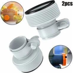 Intex Kit Adaptateur De Conversion De Tuyau B Pour Tuyau Intex B Pool 3,2 Cm à 3,8 Cm Pièces De Conversion De Rechange -Hayward Aquaspa Boutique 97009392 4