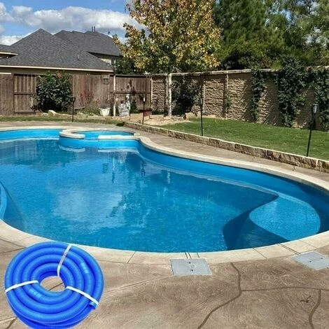 Tuyau De Piscine De 32 Mm Tuyaux De Nettoyage D'eau Flexibles Piscines Aspirateur Tuyau De Rechange Pour Piscine Hors Sol Accessoire Filtre Pompe Résistant Aux UV Et Au Chlore Tuyau Bleu De 5 M De Lon 5 Tuyau De Piscine De 32 Mm Tuyaux De Nettoyage D'eau Flexibles Piscines Aspirateur Tuyau De Rechange Pour Piscine Hors Sol Accessoire Filtre Pompe Résistant Aux UV Et Au Chlore Tuyau Bleu De 5 M De Lon – Image 3