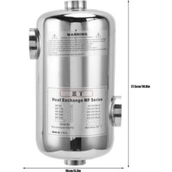 Échangeur De Chaleur Pour Piscine 25KW, équipement De Chauffage Par Thermostat SPA, équipement De Thermostat De Circulation Pour Chauffage De Piscine, Fournitures Pour Piscine -Hayward Aquaspa Boutique 97116713 5