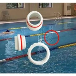 2 Pièces, Accessoires De Piscine Réservoir De Sable Pompe À Eau Joint Vivant 1,5 Pouces Filtre De Piscine Réservoir De Sable Tuyau D'Eau Droit Avec Joint À Dents -Hayward Aquaspa Boutique 97312424 3