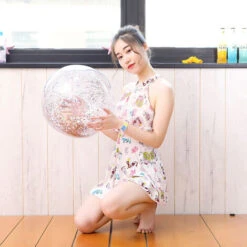 Ballon De Plage Gonflable Balles De Plage �� Paillettes Confettis Paillettes Ballon De Plage Transparent Jouets De Piscine Jeu D'Eau Int��rieur Ext��rieur Anniversaire F��te D'��t�� Faveurs Pour Enfan -Hayward Aquaspa Boutique 97745688 4