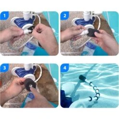 12 Packs Brosse En Mousse De Queue Robot Pour Polaris 180, 280, 360, 380, 480, 3900 Sport -Hayward Aquaspa Boutique 97836603 4