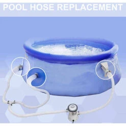 2 Pcs Tuyau De Rechange Pour Piscine Hors Sol Tuyau De Piscine Pour Piscines Pour Piscine Hors Terre Tuyau De Remplacement De Pompe De Filtre De Piscine -Hayward Aquaspa Boutique 97927676 3