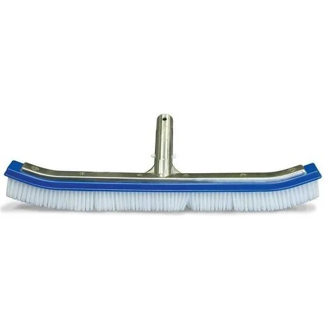 Brosse De Piscine Renforcée 46 Cm Adapté Aux Supports Courants - Poils Durs En PVC - Tête De Raccordement En Aluminium Entretien, Nettoyage 3 Brosse De Piscine Renforcée 46 Cm Adapté Aux Supports Courants - Poils Durs En PVC - Tête De Raccordement En Aluminium Entretien, Nettoyage