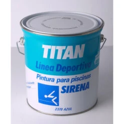 Industrias Titan Sirena - Peinture Chloro-caoutchouc Pour Piscine (4 Litres)