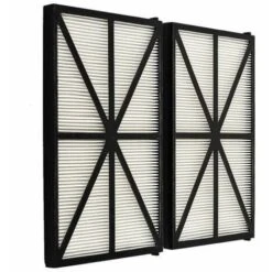 Lot De 2 Panneaux Filtres Pour Robot Tiger Shark - RCX70101PAK2 - Noir