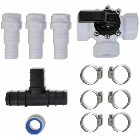 VIDAXL Kit De Dérivation Pour Chauffage Solaire De Piscine 6 VIDAXL Kit De Dérivation Pour Chauffage Solaire De Piscine – Image 4