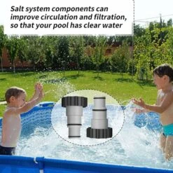 2pcs Adaptateurs A Pour Piscine Intex - Adaptateur De Tuyau De Rechange Pour Pompe - Série A - Avec Filetage Intérieur à Visser - Raccord Pour Tuyau De Piscine -Hayward Aquaspa Boutique 99356169 4