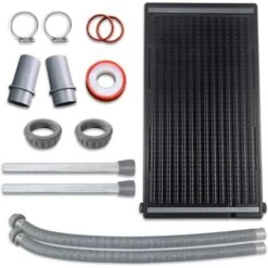 Chauffage Solaire Pour Piscine 111x66x6 CM Chauffage Eau Chaude De Piscine Avec Barre De Support Pour Piscine Extérieure NAIZY -Hayward Aquaspa Boutique 99357026 3