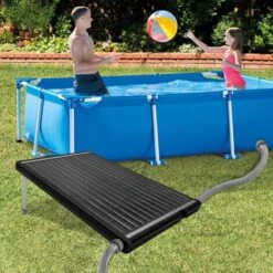 Chauffage Solaire Pour Piscine 111x66x6 CM Chauffage Eau Chaude De Piscine Avec Barre De Support Pour Piscine Extérieure NAIZY -Hayward Aquaspa Boutique 99357026 5