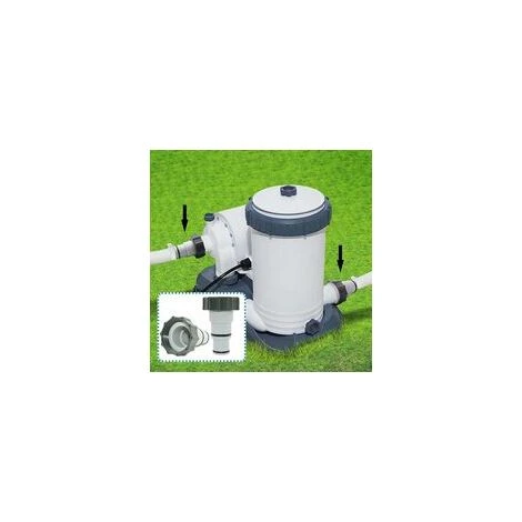 Lot De 2 Adaptateurs A Pour Piscine Intex - Adaptateur De Tuyau De Rechange Pour Pompe - Série A - Avec Filetage Intérieur à Visser - Raccord Pour Tuyau De Piscine 4 Lot De 2 Adaptateurs A Pour Piscine Intex - Adaptateur De Tuyau De Rechange Pour Pompe - Série A - Avec Filetage Intérieur à Visser - Raccord Pour Tuyau De Piscine – Image 2