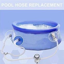 Tuyau De Remplacement De Piscine, Tuyaux De Piscine, Avec 2 Connecteurs Métalliques, Pour Piscine Hors Terre Tuyau De Remplacement De Pompe De Filtre De Piscine -Hayward Aquaspa Boutique 99464173 4