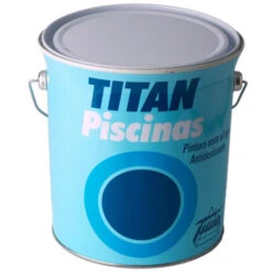 Peinture À L'Eau Blanche Mat Pour Piscine 4L Titan 5806106